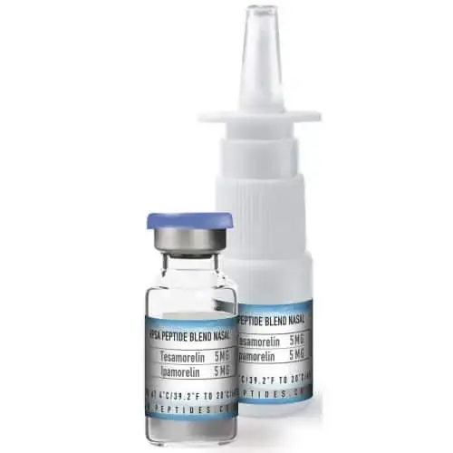 Ipamorelin 5mg / Tesamorelin 5mg Nasal Spray 10MG per bottle